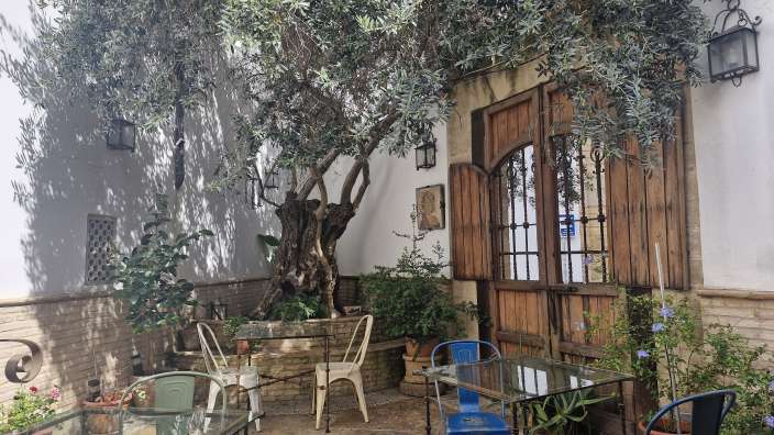 Innenhof La Llave de la Judería in Cordobar