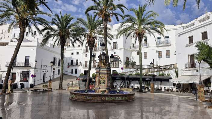 Zentraler Platz in Vejer de la Frontera