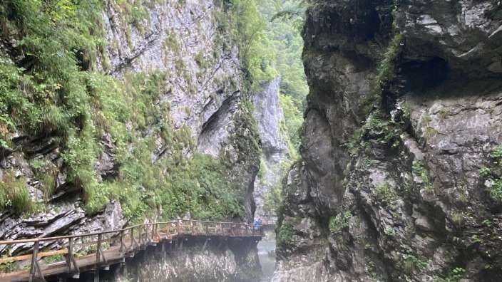 Vintgar-Klamm Slovenien