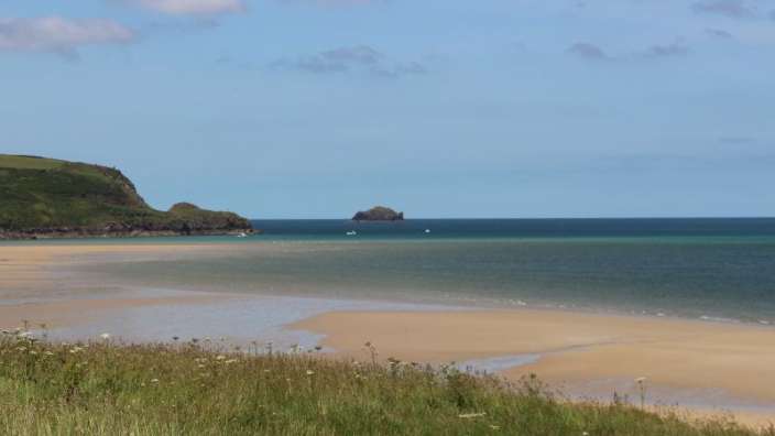 Padstow - Camelmündung bei Ebbe