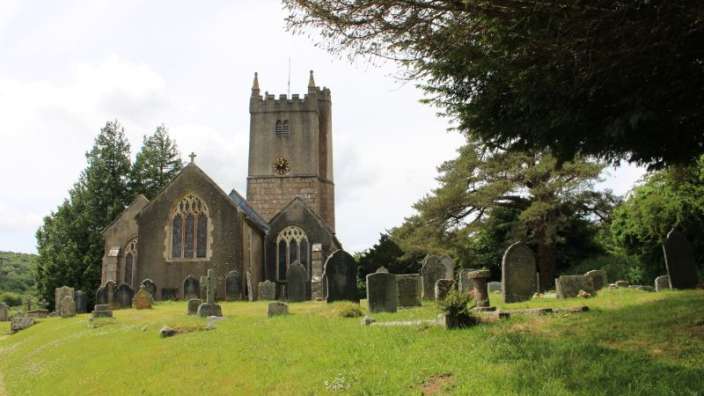 North Bovey  - Kirche