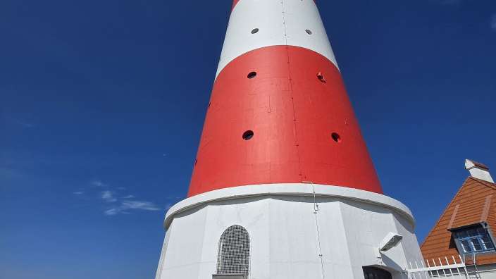 Leuchtturm in Westerheversand