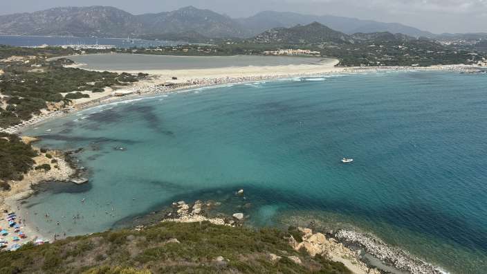 Aussicht vom Torre Di Porto Giuncu