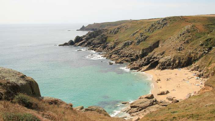 Küstenabschnitt bei Porthgwarra