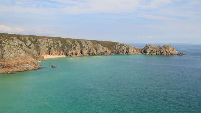 Küste bei Minack Theatre