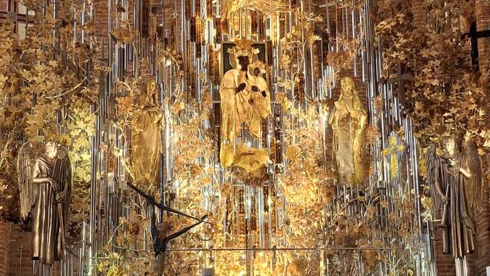 Bernsteinaltar Brigittenkirche Danzig