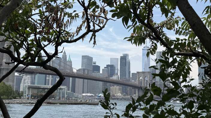 Manhattan / Sicht von Brooklyn