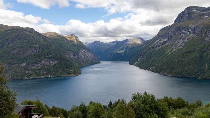 Eingang Geiranger Fjord