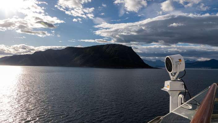 Morgenstimmung auf See