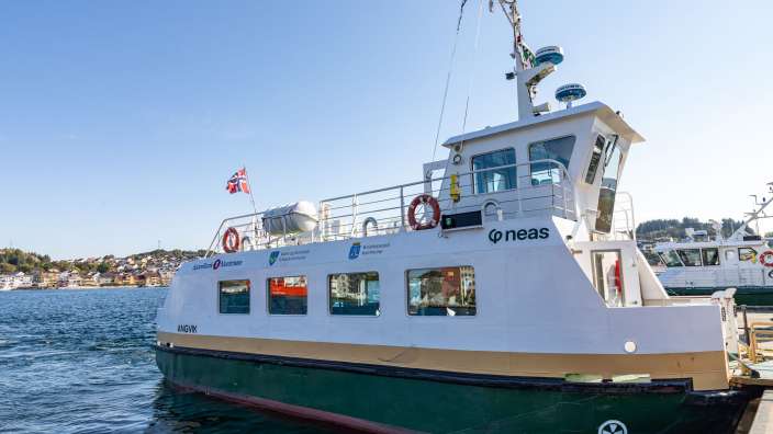 Sundbad - kostenlose Fähre in Kristiansund