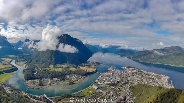 Andalsnes vom Rampestrecken