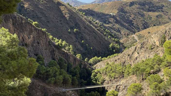 Wanderung Aceituno nach El Saltillo