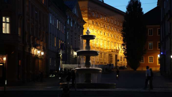 Ljubljana - auch Nachts eine Schönheit