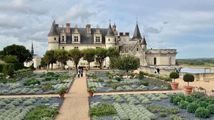 Schloss Amboise mit seinem Garten