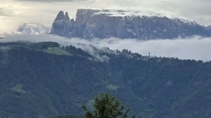 Dolomitenblick von Jenesien bei Bozen