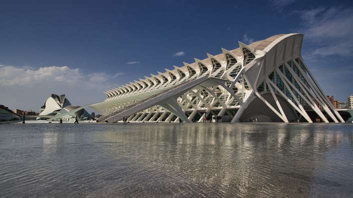 Ciutat de les Arts i les Ciències in Valencia 