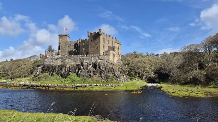 Dunvegan Castle auf der Isle of Syke 