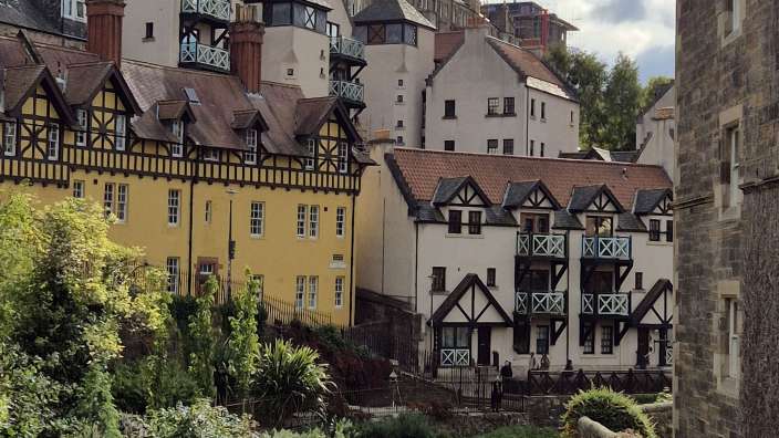Dean Village in Edinburgh