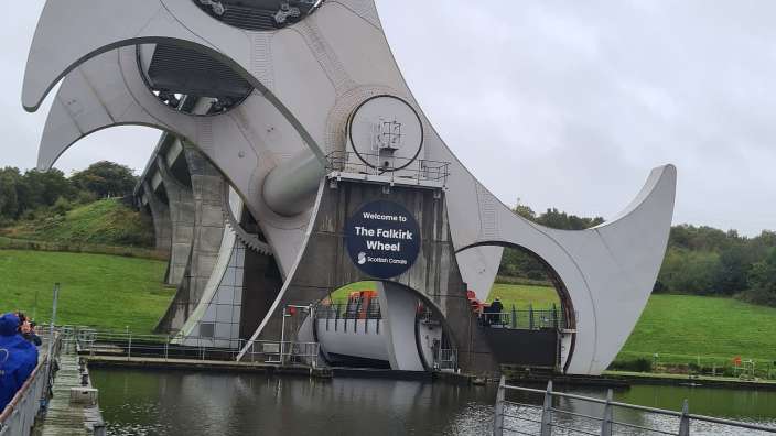 Falkirk Wheel / Technik, die begeistert
