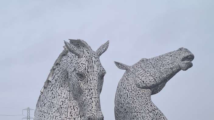 Die Kelpies Wassergeister