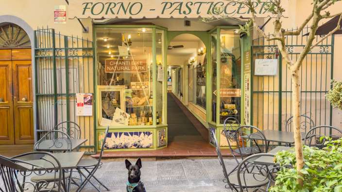 In San Casciano war ich shoppen