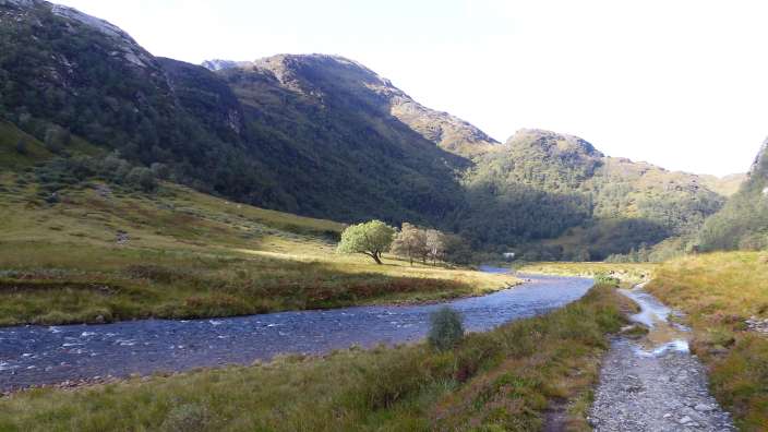 Steall Falls Wanderung