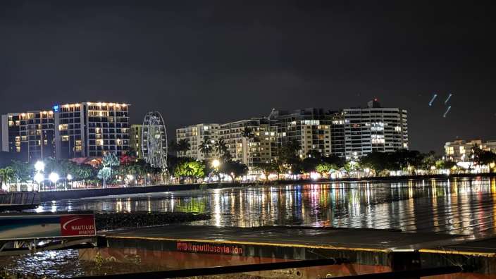 Cairns by night