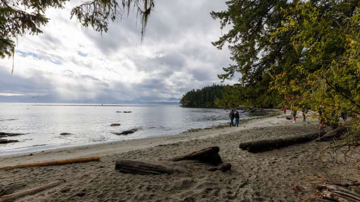 Beach im East Sooke Regional Park, Vancouver Island