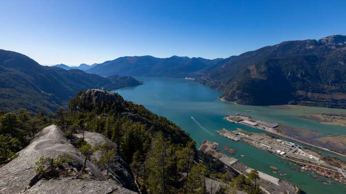 Stawamus Chief Peak 2, bei Squamish (BC)