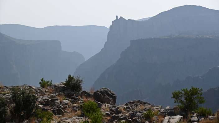 Morgenstimmung über dem Saiq- Plateau