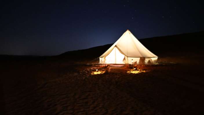 nachts in der Wüste