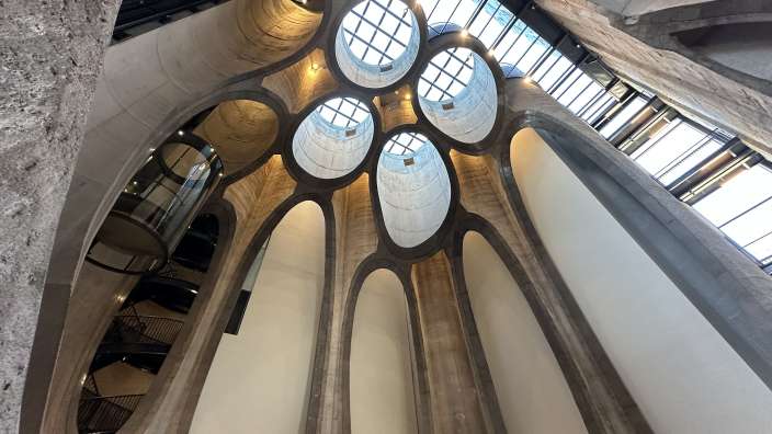 avantgardistisches Zeitz Museum mit moderner Afrikakunst