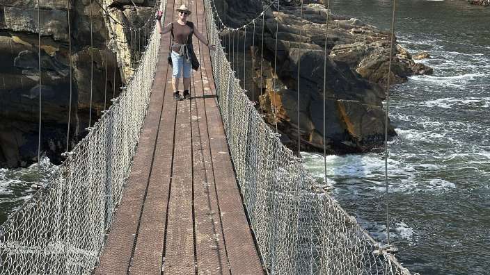 Suspension Bridge im wunderschönen Tsitsikamma - Park