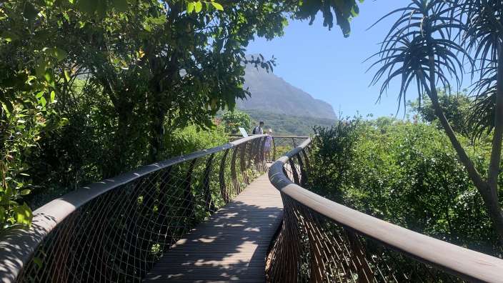 weltschönster Botanischer Garten in Kapstadt