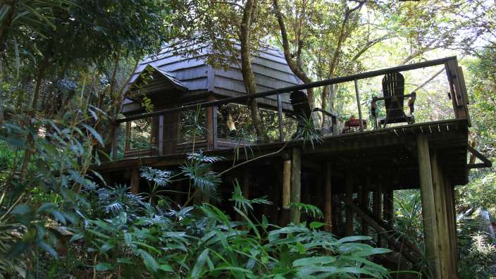 Unser gemütliches Regenwaldhaus