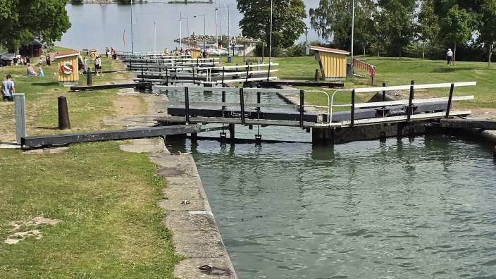 Göta-Kanal - Staustufen