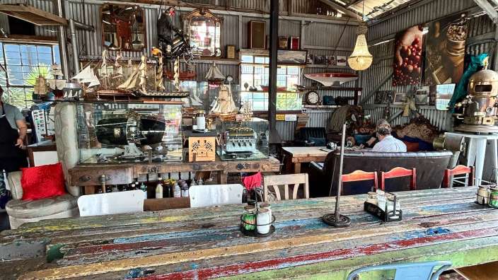Blue Shed Coffee Roastery in Mossel Bay