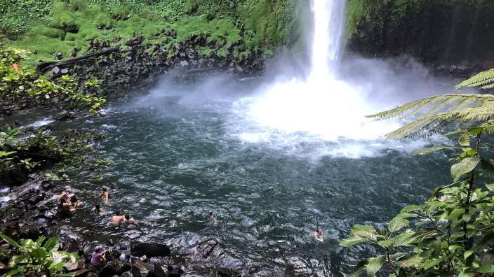 Der Fortuna Wasserfall