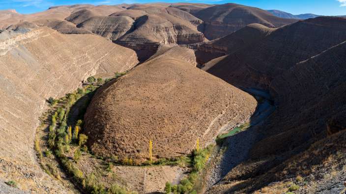 Flussschleife des Dades