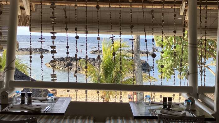 Frühstück im Hotel Veranda Pointe aux Biches (Mauritius)