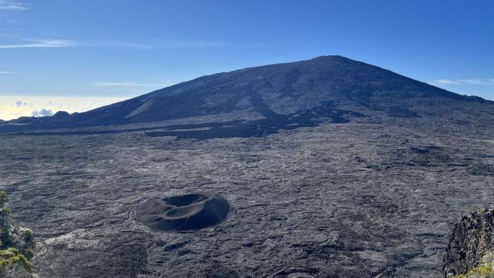 Am Vulkan Piton da la Fournaise