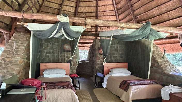 zu Gast in einem Wilderness Camp