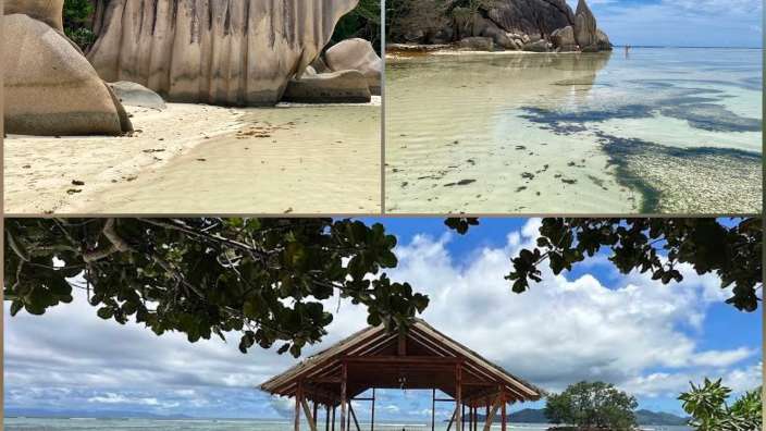 Traumstrand auf La Digue