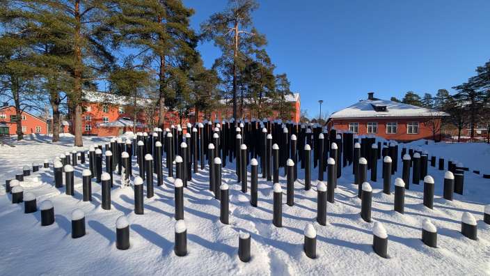 Skulpturenpark in Umedalen