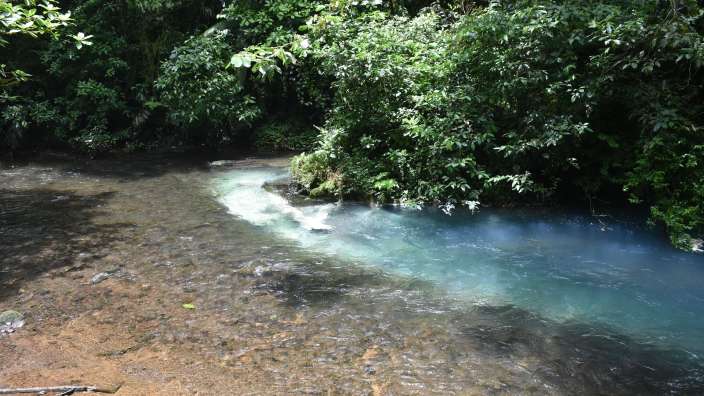 Rio Celeste, der Blaue Fluss