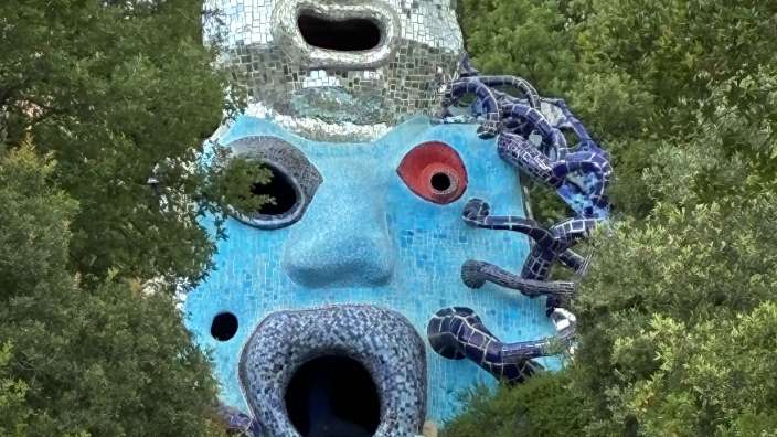 Im Giardino dei Tarocchi von Niki de Saint Phalle