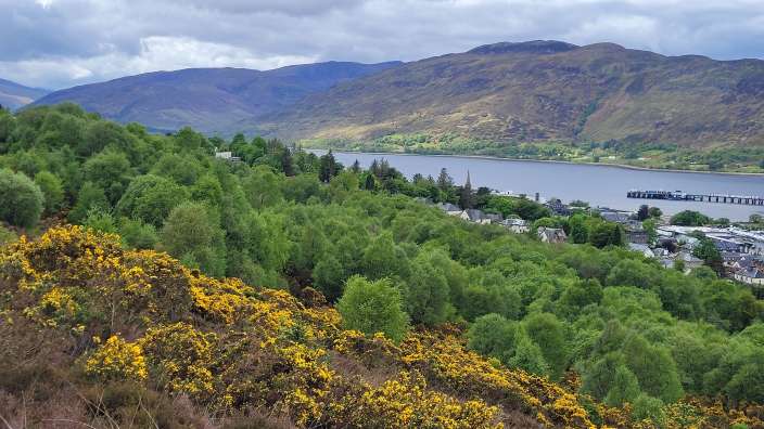 Blick auf Loch Linnhe