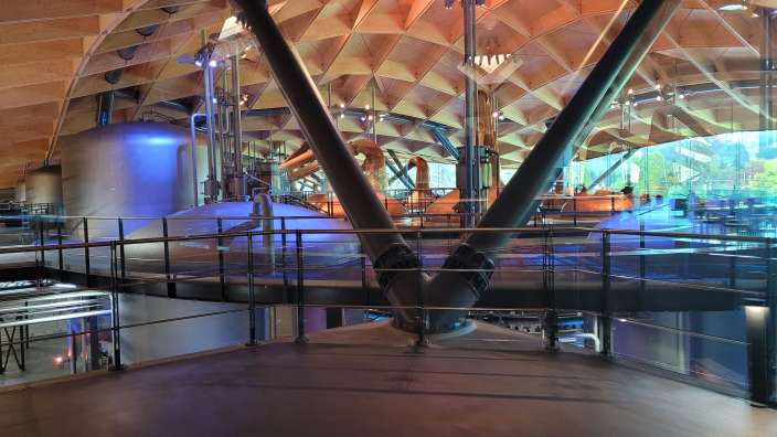 The Macallan Destillerie mit einzigartiger Architektur