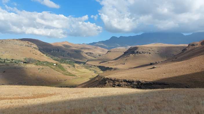 Wanderung in den südlichen Drakensbergen