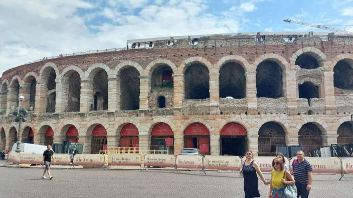 Die Arena - einfach gewaltig